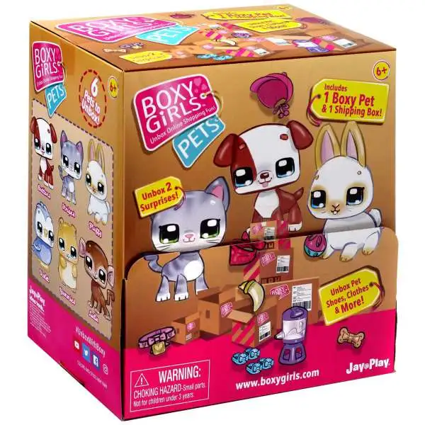 Boxy Girls Pets Mystery Box [18 Packs]