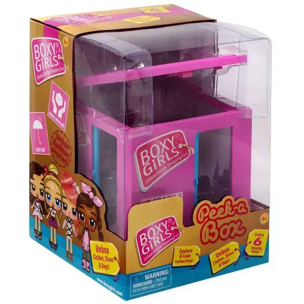 Boxy Girls Peek-A-Box Exclusive Mini Doll [Pink]