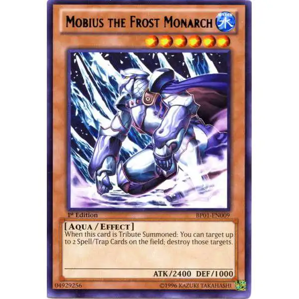 YuGiOh Battle Pack: Epic Dawn Starfoil Rare Mobius the Frost Monarch BP01-EN009