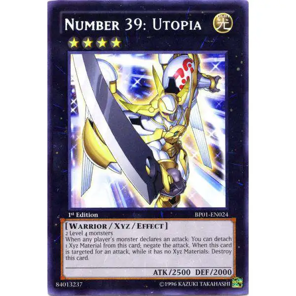 YuGiOh Battle Pack: Epic Dawn Rare Number 39: Utopia BP01-EN024