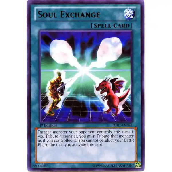 YuGiOh Battle Pack: Epic Dawn Rare Soul Exchange BP01-EN041