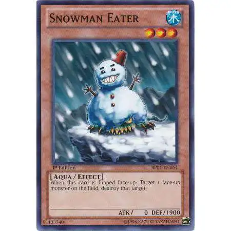 YuGiOh Battle Pack: Epic Dawn Common Snowman Eater BP01-EN064