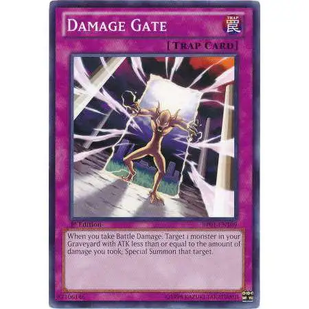 YuGiOh Battle Pack: Epic Dawn Common Damage Gate BP01-EN109
