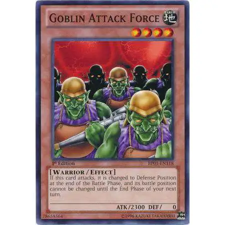 YuGiOh Battle Pack: Epic Dawn Common Goblin Attack Force BP01-EN118