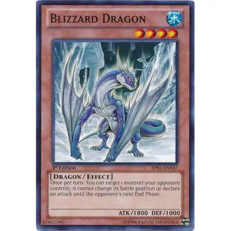 YuGiOh Battle Pack: Epic Dawn Common Blizzard Dragon BP01-EN147