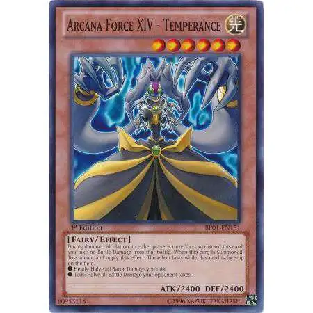 YuGiOh Battle Pack: Epic Dawn Starfoil Arcana Force XIV - Temperance BP01-EN151