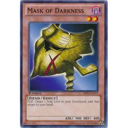 YuGiOh Battle Pack: Epic Dawn Common Mask of Darkness BP01-EN172