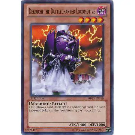 YuGiOh Battle Pack: Epic Dawn Common Dekoichi the Battlechanted Locomotive BP01-EN189