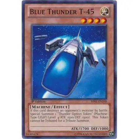 YuGiOh Battle Pack: Epic Dawn Starfoil Blue Thunder T-45 BP01-EN198