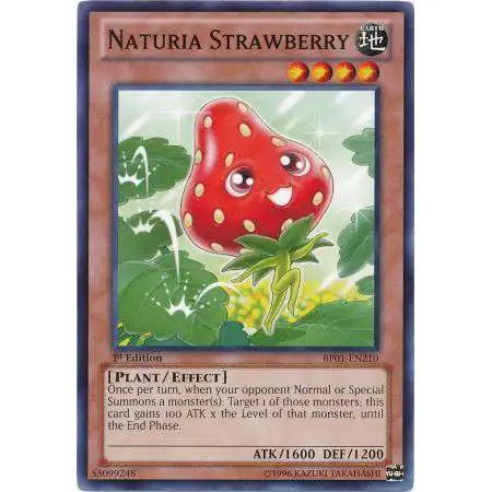 YuGiOh Battle Pack: Epic Dawn Starfoil Naturia Strawberry BP01-EN210