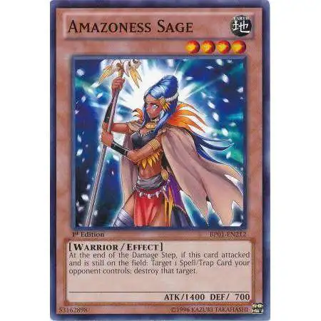 YuGiOh Battle Pack: Epic Dawn Starfoil Amazoness Sage BP01-EN212