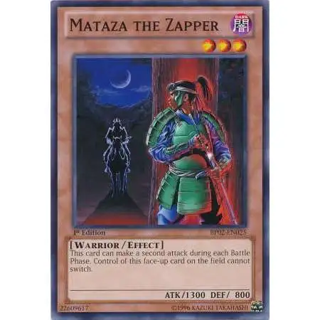 YuGiOh Battle Pack 2: War of the Giants Common Mataza the Zapper BP02-EN025