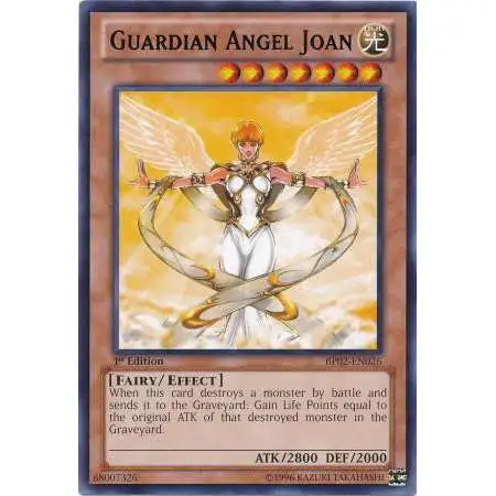 YuGiOh Battle Pack 2: War of the Giants Rare Guardian Angel Joan BP02-EN026