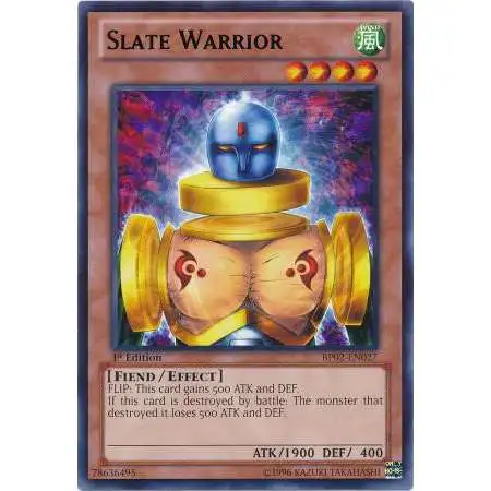 YuGiOh Battle Pack 2: War of the Giants Mosaic Slate Warrior BP02-EN027