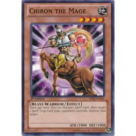 YuGiOh Battle Pack 2: War of the Giants Common Chiron the Mage BP02-EN034