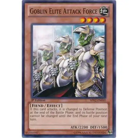 YuGiOh Battle Pack 2: War of the Giants Common Goblin Elite Attack Force BP02-EN040