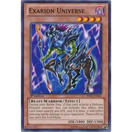 YuGiOh Battle Pack 2: War of the Giants Common Exarion Universe BP02-EN041