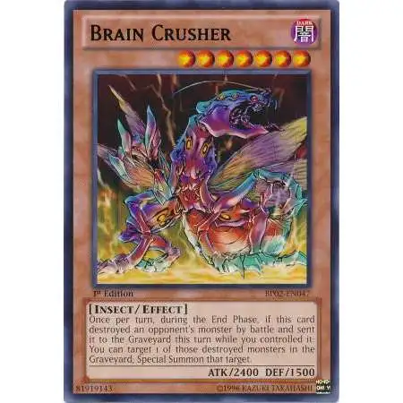 YuGiOh Battle Pack 2: War of the Giants Mosaic Brain Crusher BP02-EN047