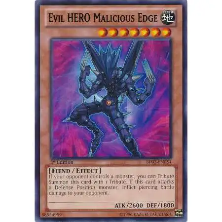 YuGiOh Battle Pack 2: War of the Giants Mosaic Evil HERO Malicious Edge BP02-EN054