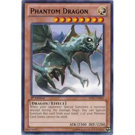 YuGiOh Battle Pack 2: War of the Giants Rare Phantom Dragon BP02-EN065