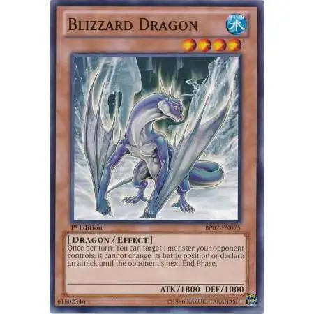 YuGiOh Battle Pack 2: War of the Giants Mosaic Blizzard Dragon BP02-EN075