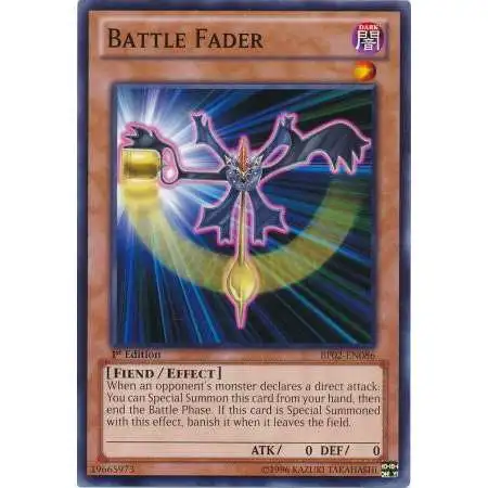 YuGiOh Battle Pack 2: War of the Giants Common Battle Fader BP02-EN086