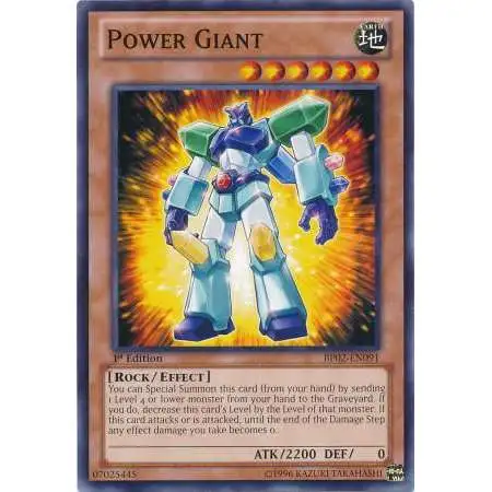 YuGiOh Battle Pack 2: War of the Giants Mosaic Power Giant BP02-EN091