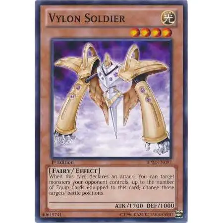 YuGiOh Battle Pack 2: War of the Giants Common Vylon Soldier BP02-EN097