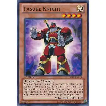 YuGiOh Battle Pack 2: War of the Giants Common Tasuke Knight BP02-EN110