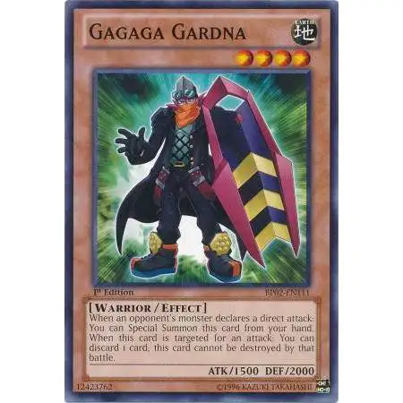 YuGiOh Battle Pack 2: War of the Giants Common Gagaga Gardna BP02-EN111
