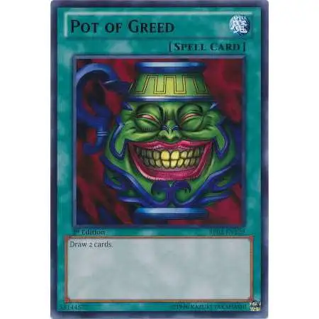 YuGiOh Battle Pack 2: War of the Giants Rare Pot of Greed BP02-EN129