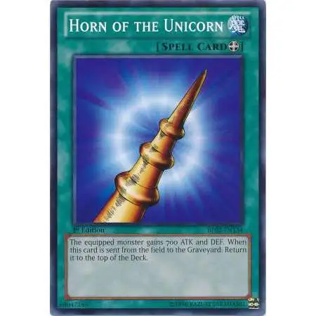 YuGiOh Battle Pack 2: War of the Giants Common Horn of the Unicorn BP02-EN134