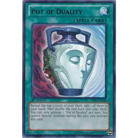 YuGiOh Battle Pack 2: War of the Giants Rare Pot of Duality BP02-EN160