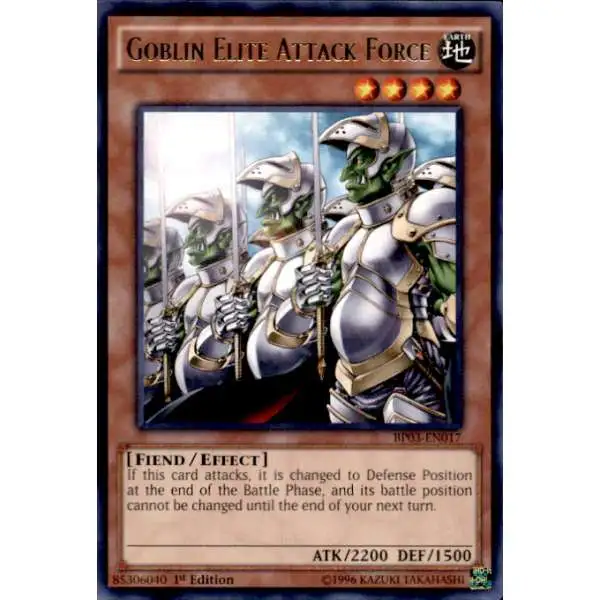 YuGiOh Battle Pack 3 Monster League Rare Goblin Elite Attack Force BP03-EN017