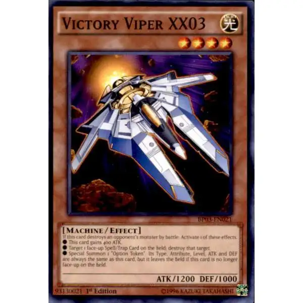 YuGiOh Battle Pack 3 Monster League Shatterfoil Common Victory Viper XX03 BP03-EN021 [Shatterfoil]