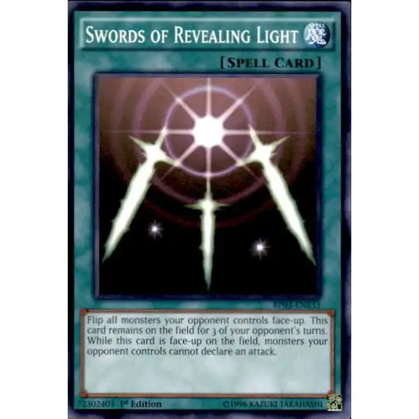 YuGiOh Battle Pack 3 Monster League Common Swords of Revealing Light BP03-EN133
