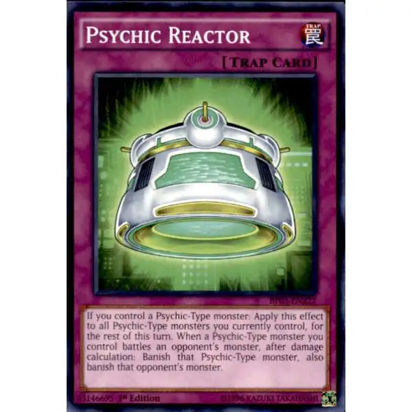 YuGiOh Battle Pack 3 Monster League Common Psychic Reactor BP03-EN222