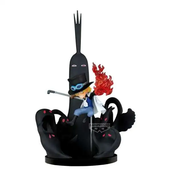 One Piece World Collectable Figure WCF Sabo vs Five Elders & Imu 5.5-Inch Collectible PVC Figure