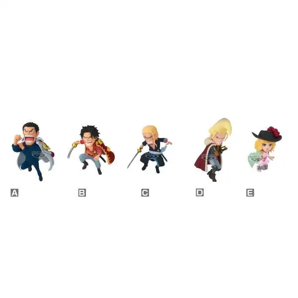 One Piece World Collectable Figure WCF God Valley Incident vol.1 2.8-Inch Box of 12 Mini Figures