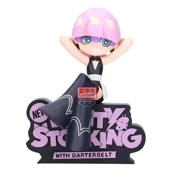 Panty Stocking with Garterbelt Polyester Polyurethane Monitor Top