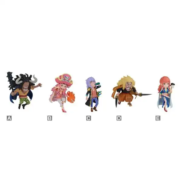 One Piece World Collectable Figure WCF God Valley Incident Vol.2 2.8-Inch Box of 12 Mini Figures
