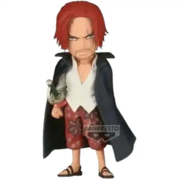 One Piece World Collectable Figure WCF Red Hair Pirates vs Bartolomeo Shanks 2.8-Inch Mini Figure