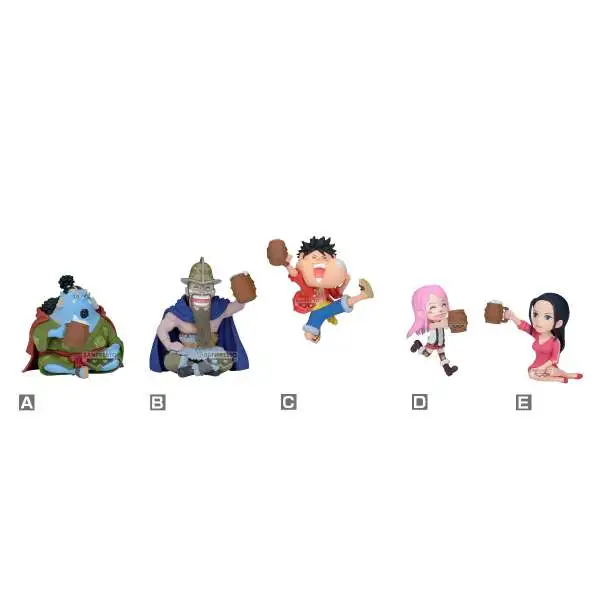 One Piece World Collectable Figure WCF Banquet 1 2.8-Inch Box of 12 Mini Figures (Pre-Order ships October)