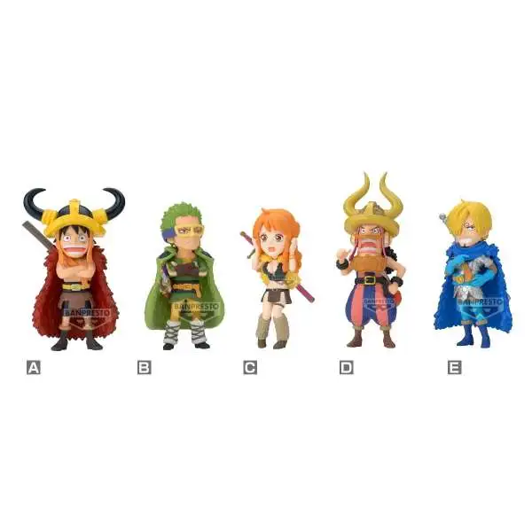 One Piece World Collectable Figure WCF Elbaph 1 2.8-Inch Box of 12 Mini Figures (Pre-Order ships January)