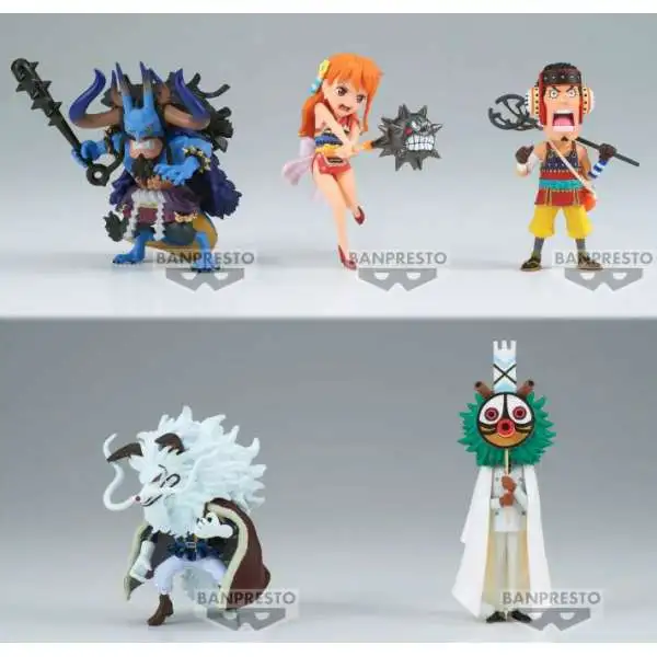 One Piece World Collectable Figure WCF Five Elders 2.8 Box