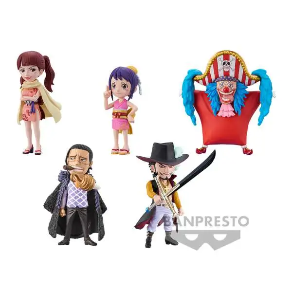 One Piece World Collectable Figure WCF Wanokuni Kanketsuhen 2 2.8-Inch Box of 12 Mini Figures