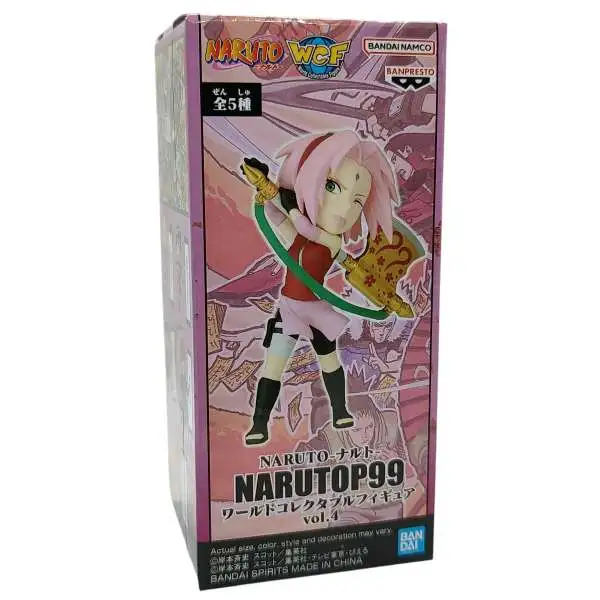 World Collectable Figure WCF NarutoP99 Vol.4 Sakura Haruno 2.8-Inch Minifigure