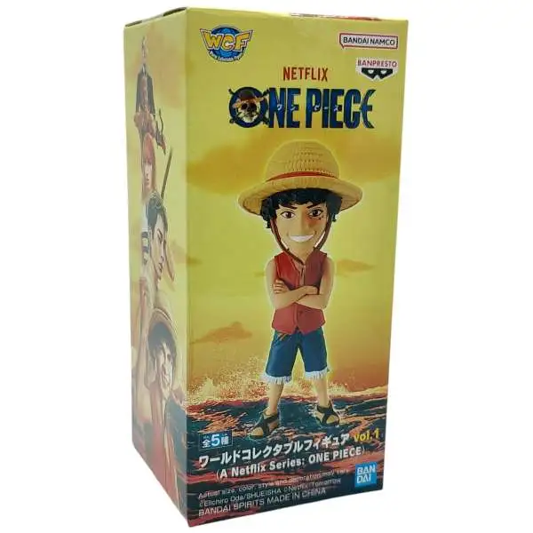 A Netflix Series: One Piece World Collectable Figure WCF Vol. 1 Luffy 2.8-Inch Minifigure