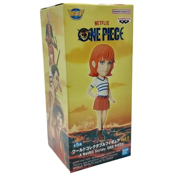 A Netflix Series: One Piece World Collectable Figure WCF Vol. 1 Nami 2.8-Inch Minifigure