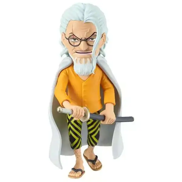 One Piece World Collectable Figure WCF Nyougashima Silvers Rayleigh 2.8-Inch Mini Figure